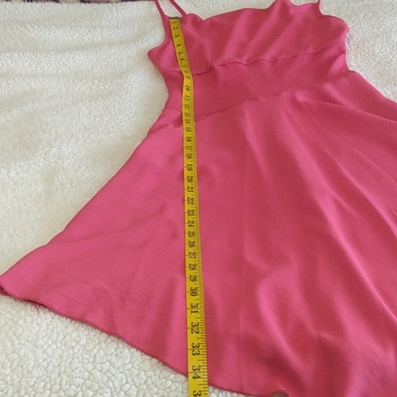 See You Monday Fit & Flare Midi Dress – Pink – Spaghetti Straps – XL - Picture 8 of 10